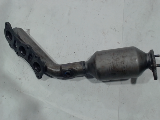 Left, Catalytic Converter with Integrated Exhaust Manifold