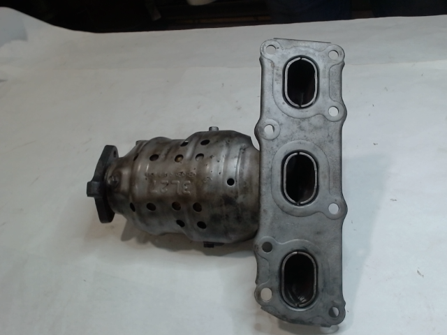 Left, Catalytic Converter with Integrated Exhaust Manifold