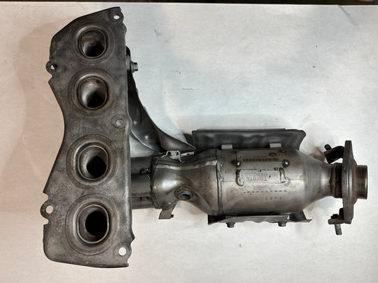 Catalytic Converter with Integrated Exhaust Manifold, Federal