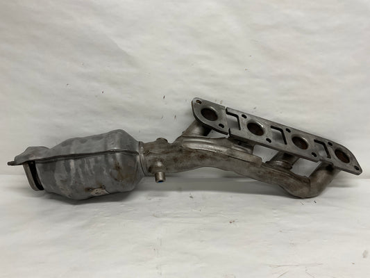 Right, Catalytic Converter with Integrated Exhaust Manifold
