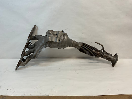 Exhaust Manifold with Converter and Pipe