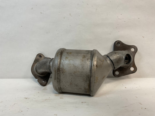 3-Way Catalytic Converter with Shield and Flange