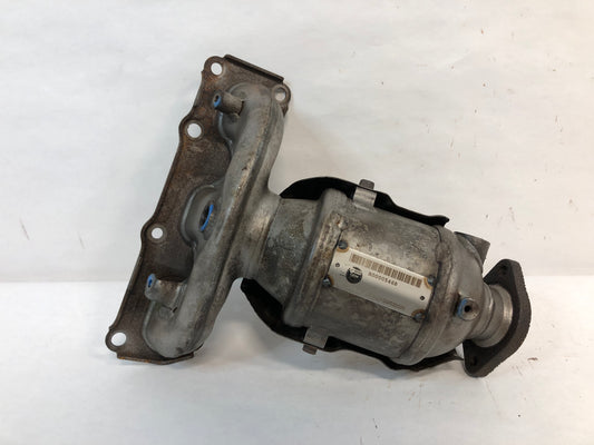 Left, Catalytic Converter with Integrated Exhaust Manifold
