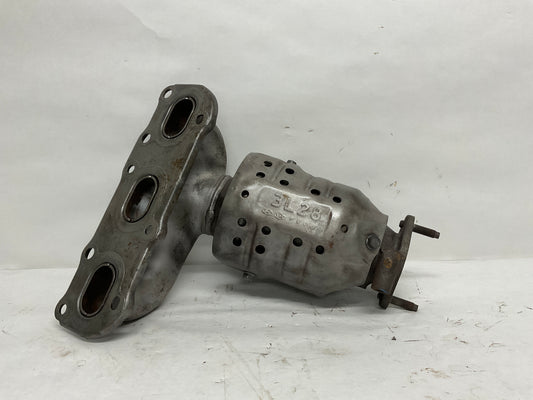 Right, Catalytic Converter with Integrated Exhaust Manifold
