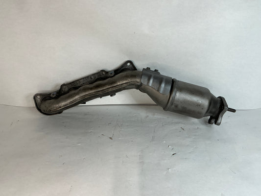 Left, Catalytic Converter with Integrated Exhaust Manifold