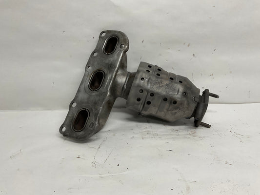 Right, Catalytic Converter with Integrated Exhaust Manifold